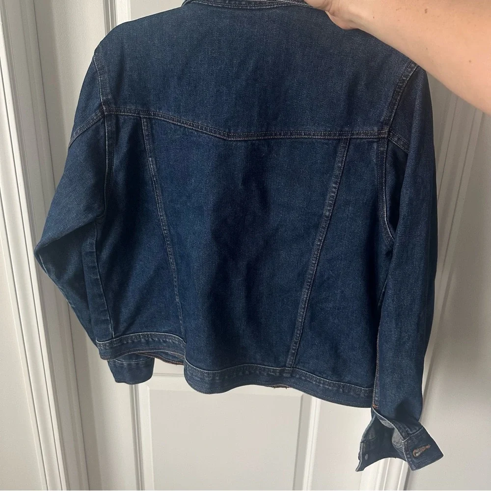 Vintage Bill Blass Dark Denim Jacket - Picture 4 of 5